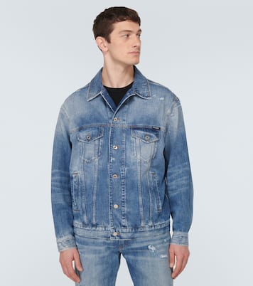 Distressed denim jacket | Dolce&Gabbana
