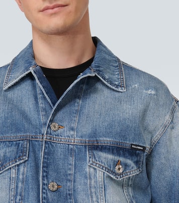 Distressed denim jacket | Dolce&Gabbana