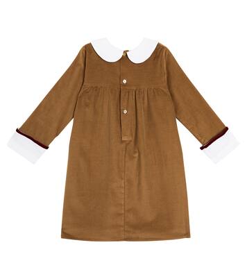 Scarlet cotton dress  | La Coqueta