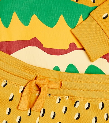 Baby cotton sweatshirt and shorts set | Stella McCartney Kids