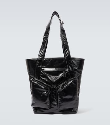 Leather tote bag | Prada