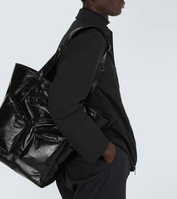 Leather tote bag | Prada