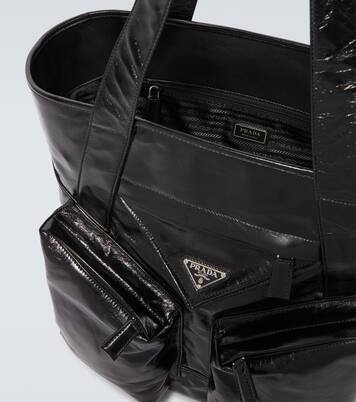 Leather tote bag | Prada