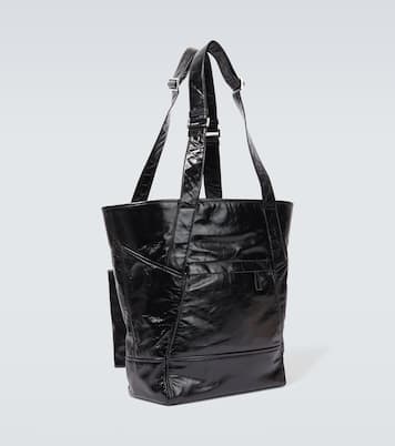 Leather tote bag | Prada