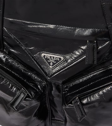 Leather tote bag | Prada