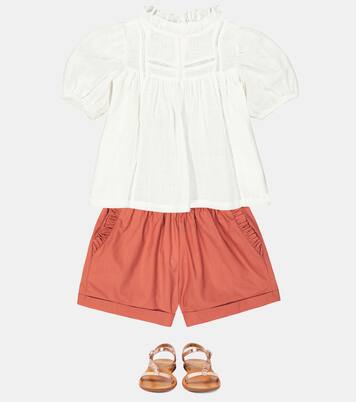 Lulu cotton shorts | C'era Una Volta