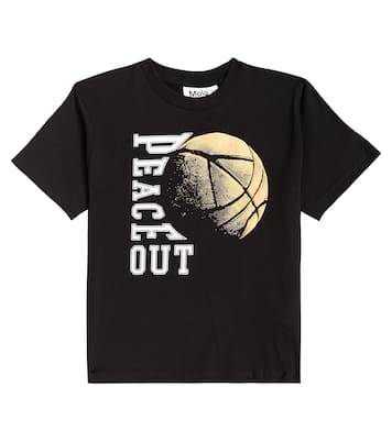 T-shirt Riley imprimé en coton  | Molo