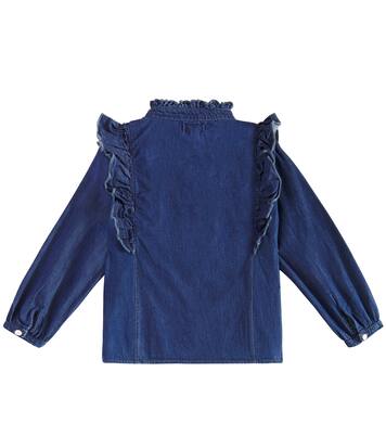 Raphaella ruffled denim shirt | Molo