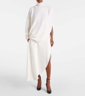 Falda midi asimétrica | Alaïa