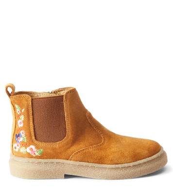 Stivaletti Trix Back in suede | Pom d'Api