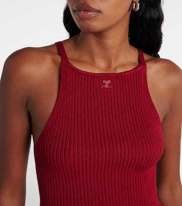 Top aus Rippstrick | Courrèges