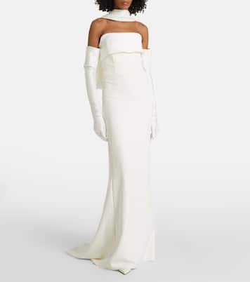 Robe Roshana aus Crêpe | Safiyaa