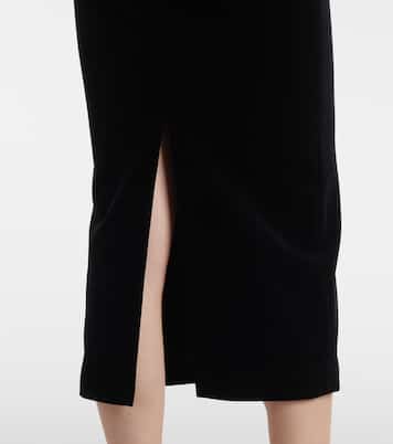 Robe corset en velours | Alex Perry