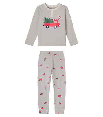 Wilhelm striped cotton-blend pajamas | Liewood