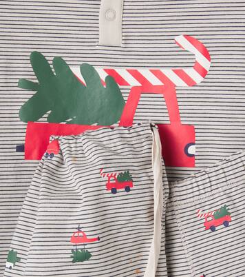 Wilhelm striped cotton-blend pajamas | Liewood