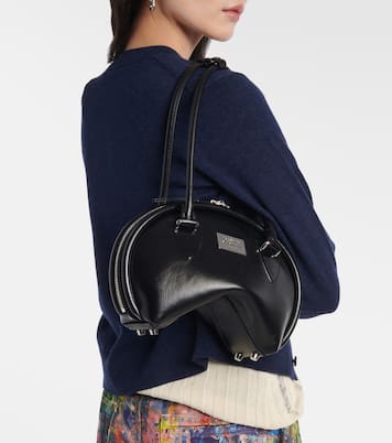 Borsa a spalla Bowlina Mini in pelle | Acne Studios