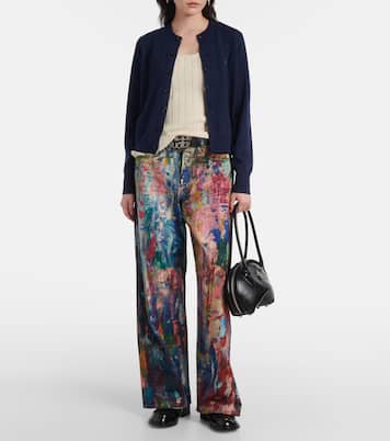 Borsa a spalla Bowlina Mini in pelle | Acne Studios