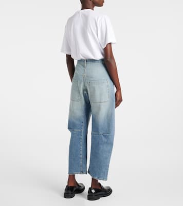 Jeans barrel Shon de tiro alto | Nili Lotan