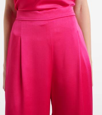 Pantalon ample Ieti en satin | Max Mara