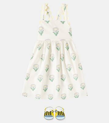 Floral cotton dress | Stella McCartney Kids