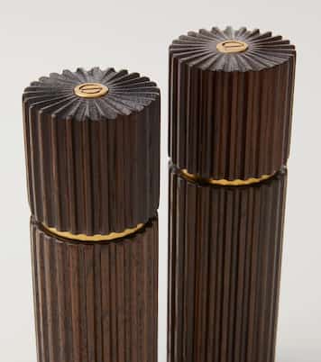 Ionic oak salt and pepper grinders | L'Objet