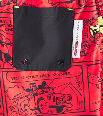 x Mickey Mouse印花泳裤 | Marc Jacobs Kids