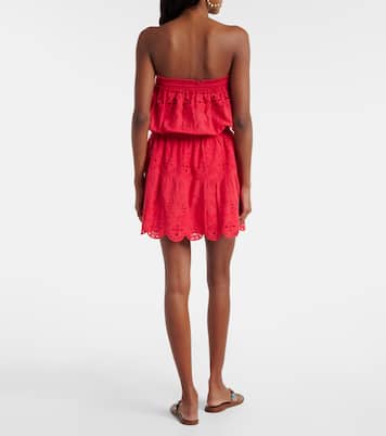 Besticktes Minikleid Collette aus Baumwolle | Melissa Odabash