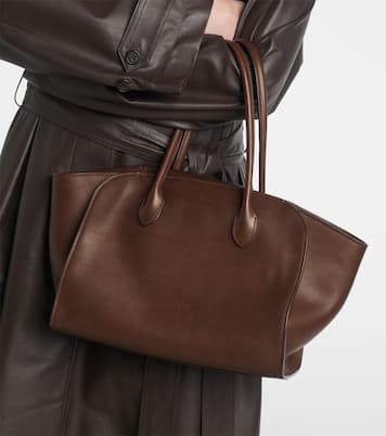 Marlo 12 leather tote bag | The Row