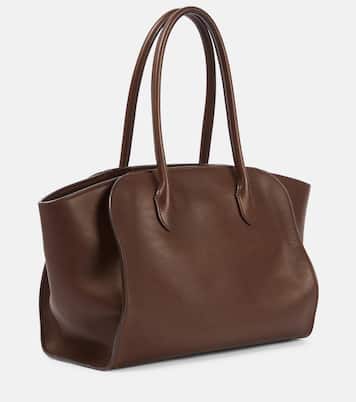 Marlo 12 leather tote bag | The Row