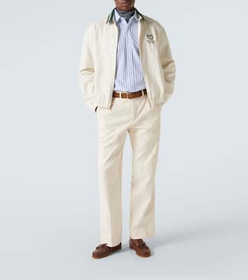 Bomberjacke aus Baumwolle und Kaschmir | Ralph Lauren Purple Label