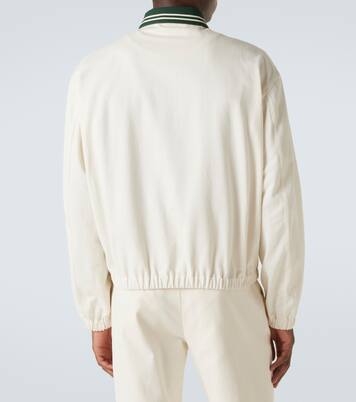 Bomberjacke aus Baumwolle und Kaschmir | Ralph Lauren Purple Label
