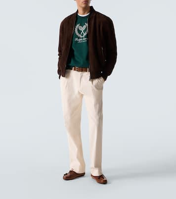 Sweatshirt aus Baumwolle und Kaschmir | Ralph Lauren Purple Label