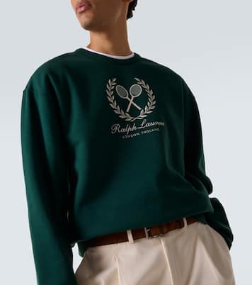 Sweatshirt aus Baumwolle und Kaschmir | Ralph Lauren Purple Label