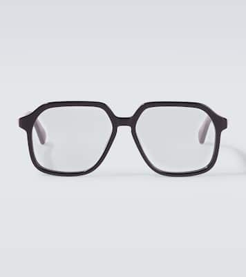 Lunettes rectangulaires oversize | Bottega Veneta