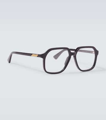 Lunettes rectangulaires oversize | Bottega Veneta