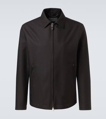 Blouson mit Leder | Canali