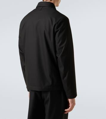 Blouson mit Leder | Canali