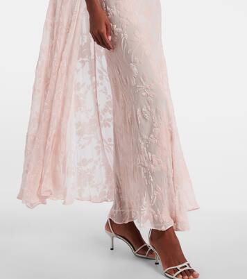 Robe longue en velours | Rodarte