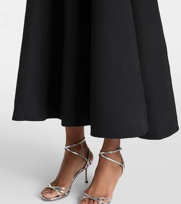 Embellished wool and silk midi dress | Roland Mouret