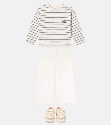 Gaya cotton-blend fleece sweatshirt | Bonpoint