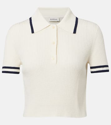 Whitten bouclé polo shirt | Simkhai
