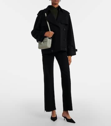 Symmetry 19 Mini suede shoulder bag | Savette