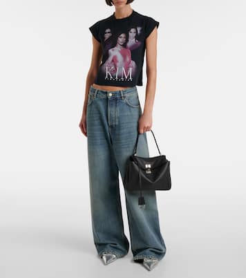 Rodeo Small leather tote bag | Balenciaga