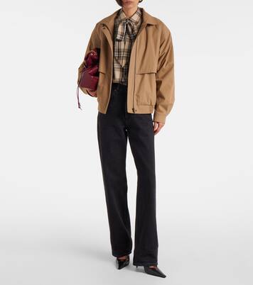 V-Waist wide-leg jeans | Saint Laurent