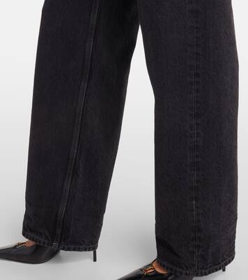 V-Waist wide-leg jeans | Saint Laurent