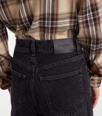 V-Waist wide-leg jeans | Saint Laurent