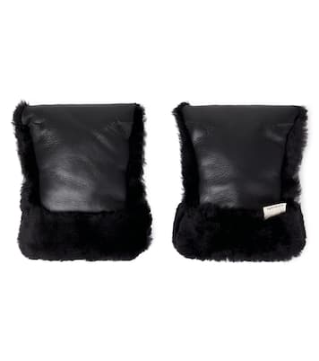 Baby Buggy shearling mittens | Binibamba