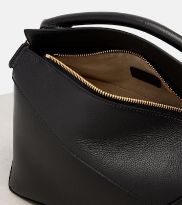 Tote Bag Puzzle Edge Small aus Leder | Loewe