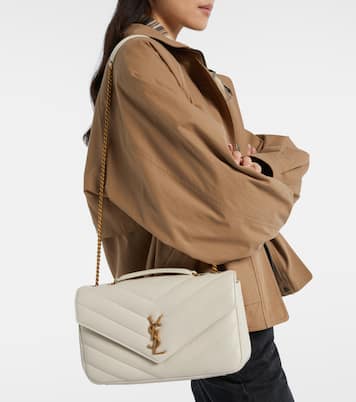 Loulou Medium leather shoulder bag | Saint Laurent