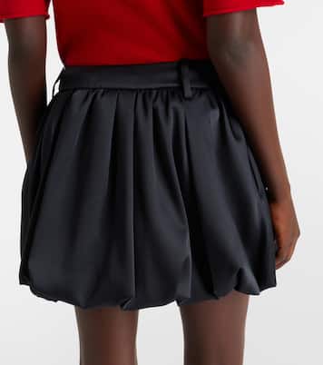 Minirock Shiny Statement aus Duchesse-Satin | Dorothee Schumacher